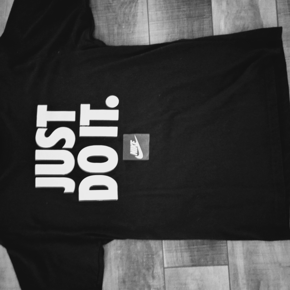 Nike Black Tee with Logo